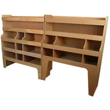 MONSTER SHOP Ford Transit Custom SWB & Lwb Fahrzeugeinrichtung Autoregal Fahrzeugausbau Caddy