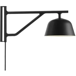 Muuto Ambit Wandleuchte, schwarz
