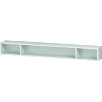 Duravit Regalelement L-Cube 100x14cm, Tau matt, 3 Fächer, horizontal