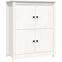 vidaXL Sideboard 83 x 41,5 x 100 cm Weiß