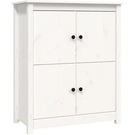 vidaXL Sideboard 83 x 41,5 x 100 cm Weiß