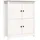 vidaXL Sideboard 83 x 41,5 x 100 cm Weiß