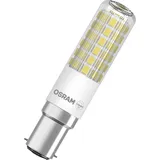 Osram LED-Lampe T Slim B15d 6,5 W warmweiß 806 lm