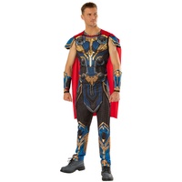 Rubies Offizielles Marvel Thor Love & Thunder Film, Thor Deluxe Herren-Kostüm, Erwachsenenkostüm – Standard