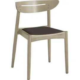 Hammel Furniture Esszimmerstuhl Findahl by Hammel Jacob Stoff braun 2er Set