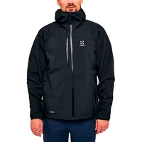 Haglöfs Herren Front Proof Jacke - True Black -