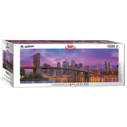 EUROGRAPHICS Puzzle 6010-5301 Brooklyn Bridge New York, 1000 Puzzleteile bunt