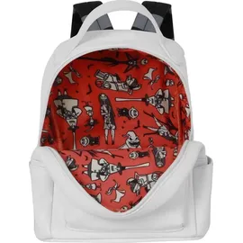 Karactermania Disney Nightmare Before Christmas Bone-Kleiner Heady Rucksack Weiß, 22 x 25 cm, Kapazität 5 L