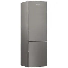 Bauknecht KGDNF 203 B Kühl-Gefrierkombination (355 l, 2035 mm hoch, Silber)