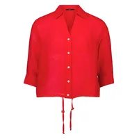 Zero Hemdbluse mit Knitteroptik 34
