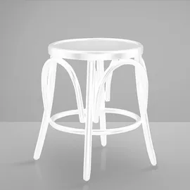 GGM Möbel 2er-Set Bugholz Hocker | Weiß | Thonet Hocker, Kneipenhocker