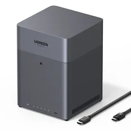 UGREEN NASync DH4300 Plus NAS System 4-Bay inkl. 4x Seagate IronWolf ST6000VN006 6TB