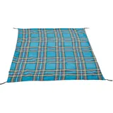 Uquip große karierte Picknickdecke Scotty M aus Polar-Fleece (150x120cm)