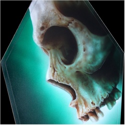 Gothik Skull | Airbrush Schablone Totenkopf  DINA4