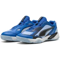 Puma Solarstrike 4 Hallenschuhe Herren mountain blue/puma black/haute tropic/puma white 46