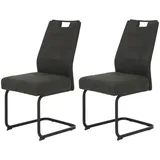 Hela Schwingstuhl-Set Kerstin Anthrazit 2er-Set