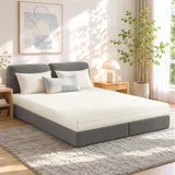 NAPSIE Matratze 140x200 Mittelfest 16cm - Ergonomische 7-Zonen Hochwertige Kaltschaummatratze mit waschbarem Bezug, Atmungsaktiv Schaumstoffmatratze Rollmatratze, Oeko-Tex Standard 100 Zertifiziert