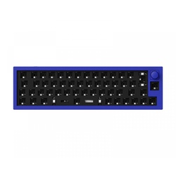 Keychron Q9 QMK 40% ISO Barebone Knob Version RGB Hot-Swap - Blau