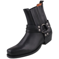 Dockers by Gerli Damen Biker Stiefelette Schwarz - Schwarz - 37