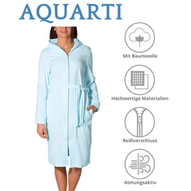 Aquarti Bademantel Aquarti Türkis M