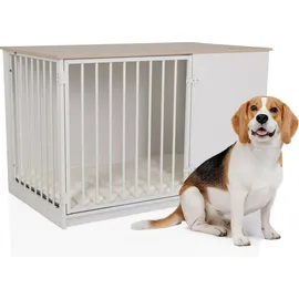 hjh living Hundebox PAWHOME XL MDF, laminiert