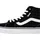 Vans Filmore Hi Sneaker, Suede Canvas Black White, 42 EU