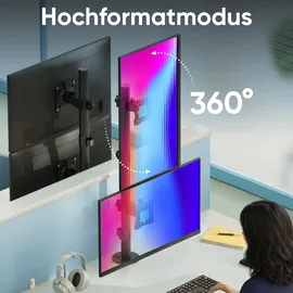 ONKRON Monitor Halterung 13-34 Zoll bis 8 kg Schwarz