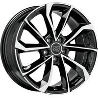 MSW 42 gloss black full polished 7.5x17 ET35 5x112 73,1,