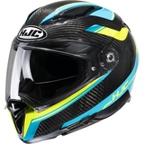 HJC Helmets HJC F70 Carbon Ubis MC34H türkis S