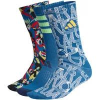 adidas 3er Pack Socken-Sets Dark Marine/St Fade Gold/Night Indigo 40-42