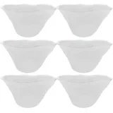 UMCHU 6 Stück Mesh Sieb,Schalenförmige Filterbeutel,Nylon Küchensieb Sieb Filter,100/120/140 Mesh Trichterfilter,für Filterung von Saft, Milch, Kaffee, Wein