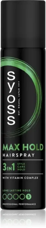 Syoss Max Hold Haarspray mit extra starker Fixierung mini 75 ml