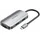 Vention USB-C Dockingstation auf HDMI - USB 3.0, PD 0,15m grau - 5 Gbit/s