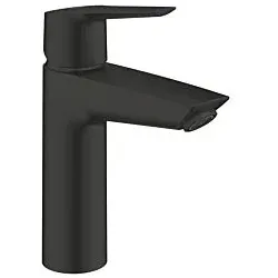Grohe Start Waschtischarmatur 237462432 schwarz matt, Mittelstellung kalt