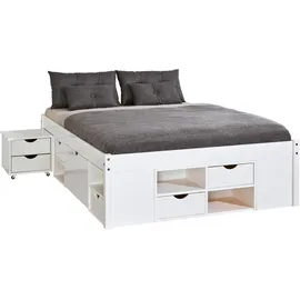 Interlink Funktionsbett Till 180 x 200 cm weiß