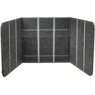 IKEA ÖVNING Schreibtischtrennwand mit Fächern,