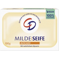 CD MILDE Seife Avocado 100G vegan & ohne Mikroplastik