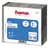 Hama 51275 CD-Leerhülle SlimLine 10er-Pack transperant / schwarz