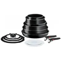 TEFAL INGENIO EASY COOK & CLEAN TOPFSET 13-TEILIG, TÖPFE PFANNEN DECKELN GRIFFE