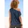 LASCANA Paillettenshirt Damen dunkelblau Gr.40/42