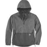CARHARTT Packable Anorak Textiljacke - Grau/Dunkelgrau / M