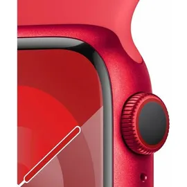 Apple Watch Series 9 GPS 41 mm Aluminiumgehäuse (product)red, Sportarmband (product)red M/L