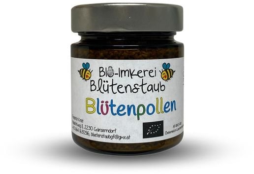 Bio Blütenpollen von Bio-Imkerei Blütenstaub Granulat 120 g