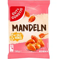 GUT&GÜNSTIG Mandeln salz & honig 150,0 g