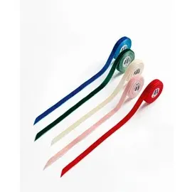 Folia Geschenkband Samt blau/rosa/rot/schwarz 2 m x 1 cm