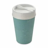 Koziol ISO TO GO doppelwandiger Becher mit Deckel 400ml, TO GO Becher, ohne Bambus