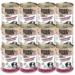 Dogs'n Tiger Lammfromm Lamm & Kürbis 12x400 g