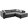 Jockenhöfer Ecksofa Salerno L-Form grau