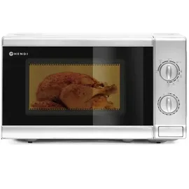 HENDI Mikrowelle Schwarz
