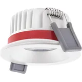 LEDVANCE Einbaustrahler 1er Pack rund weiß 8W 680lm 3000K IP65